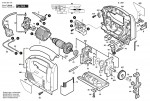 Bosch 0 603 382 703 Pst 750 Pe Jig Saw 230 V / Eu Spare Parts